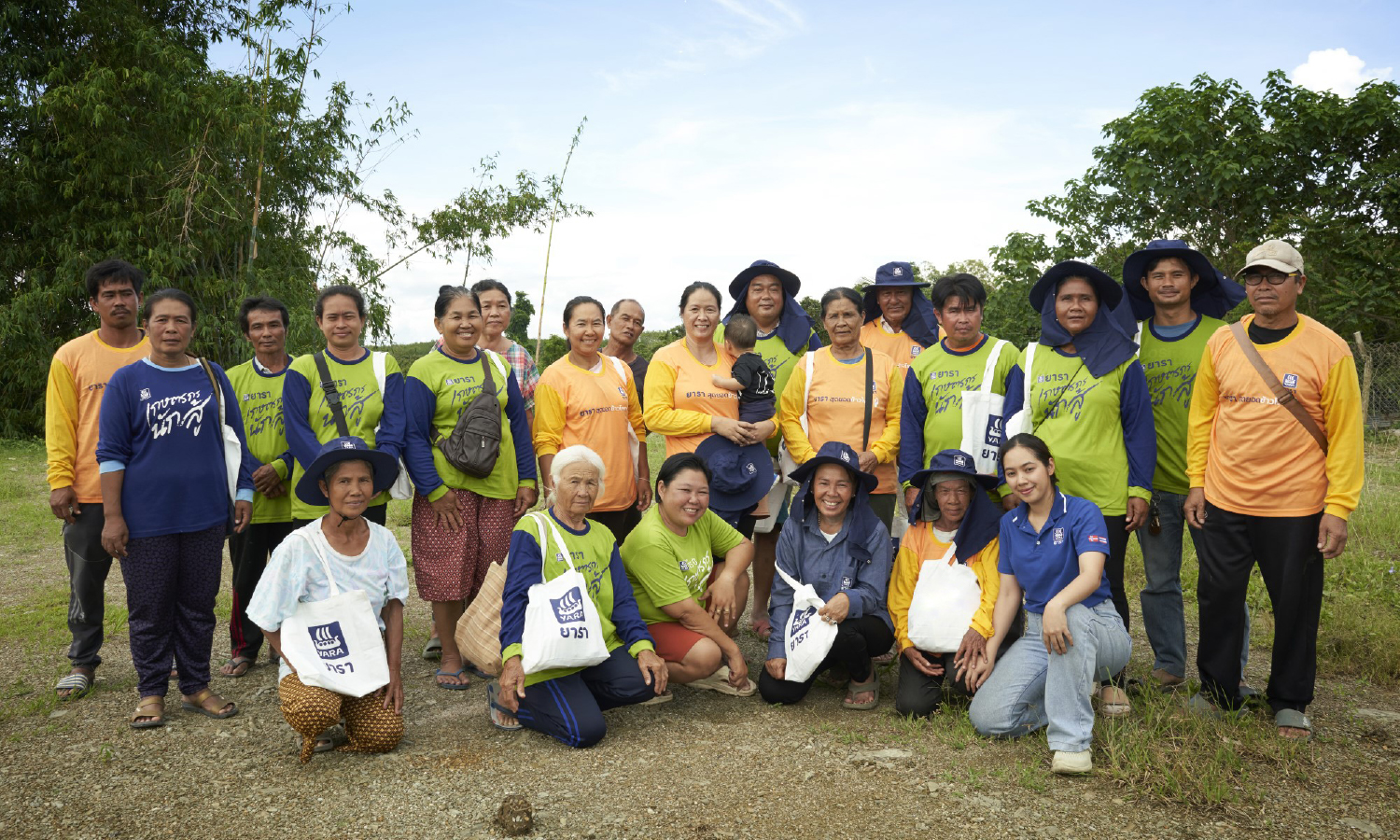 group of farmers