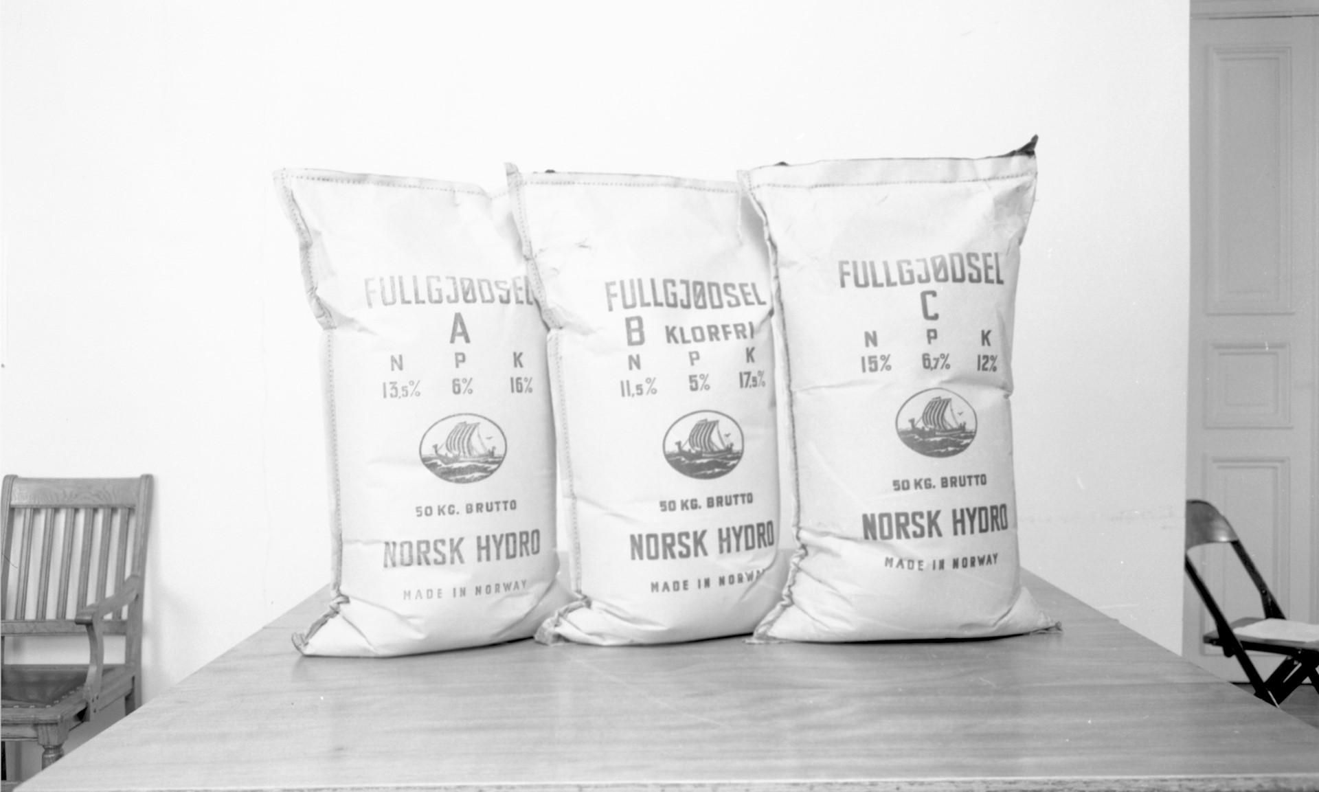 old fertilizer bag