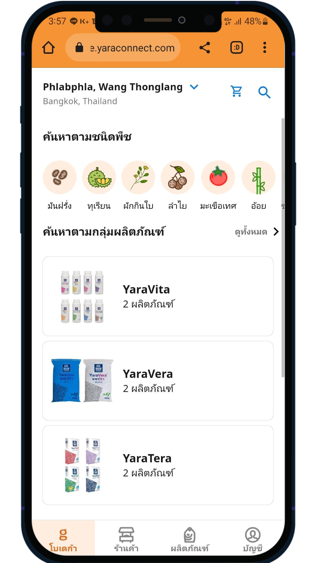 เทคโนโลยีเพื่อการเกษตรจากยารา